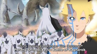 RAGNAROK! PERANG SHINOBI KE 5 DIMULAI -BORUTO TWO BLUE VORTEX 11 PART 83 -BORUTO EPISODE 300 TERBARU