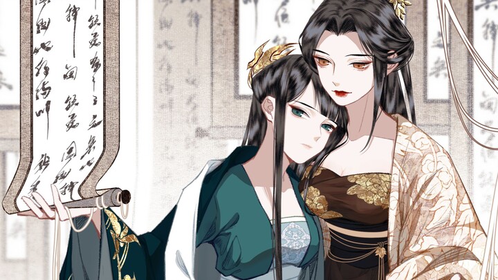 【板绘】美 人 贴 贴