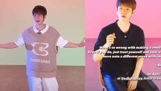【Byun Baekhyun】Pembaruan INS ruang tari, tutorial langsung tarian Bambi~ Mentor kehidupan online