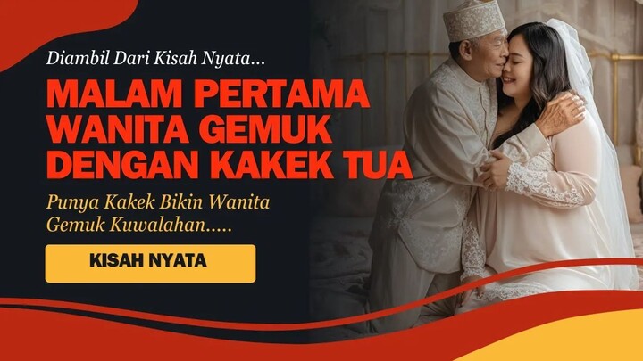 KISAH NYATA | VIRAL ! MALAM PERTAMA WANITA GEMUK DENGAN KAKEK 80 TAHUN