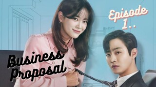 Business Proposal KDrama episode 1 [eng sub] [2022]