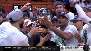 [BREAKING] Jayson Tatum win 1st Larry Bird Eastern Conference Finals MVP as Celtics win over Heat