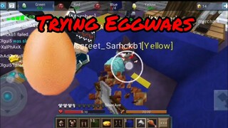 Blockman Go - Testing Eggwars for spawnkilll