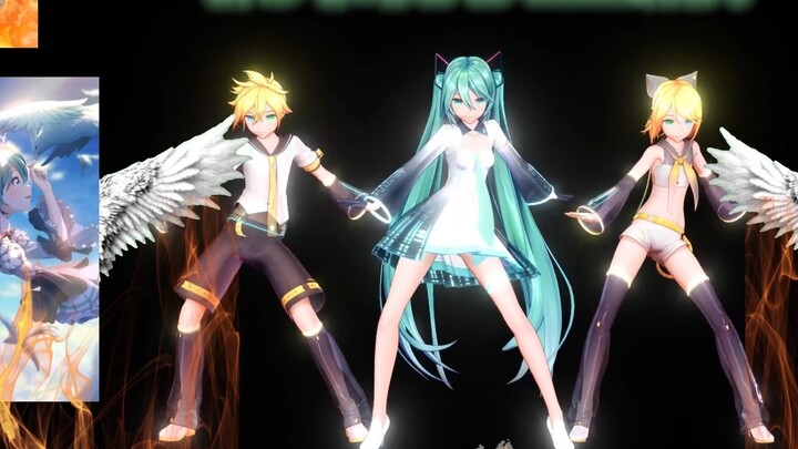 [MMD] เซิฟเวอร์ต่อสู้ ฮัตสึเนะ โกลด์