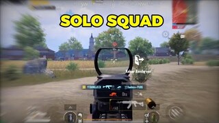 SOLO SQUAD🔥 Cobain cara ini deh pasti seru❓PUBG Mobile