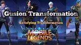 Gusion Skins Transformation l Mobile Legends