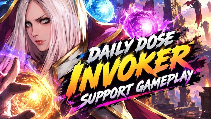 Dota 2 Invoker Support Spammer Gameplay 🔴Immortal Rank🔴