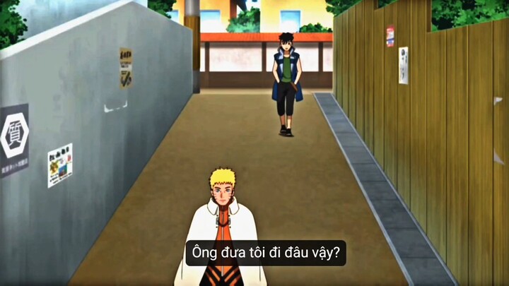 Naruto kiểu " mày mà chạy khỏi chú chú cho mày lên làm Hokage luôn"