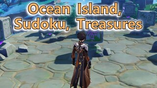 Ocean Island, Sudoku, Treasures