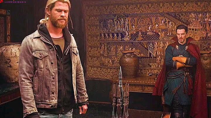 Thor 3: Ketika Thor bertemu Doctor Strange untuk pertama kalinya, dia ditampar wajahnya dengan berba