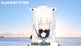 [Hololive Vietsub COVER SONG1 Chorus ] Shirakami Fubuki-Summertime cinnamons × evening cinema