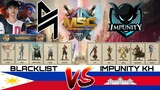 WISE Maniac! BLACKLIST vs IMPUNITY KH [Game 1 BO3]  MSC Group Stage Phase 1 - Day 2 | MSC 2021