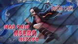 RoV MOD Skin Keera Nezuko Demon Slayer มอดสกินคีร่า เนซึโกะ Patch 1451