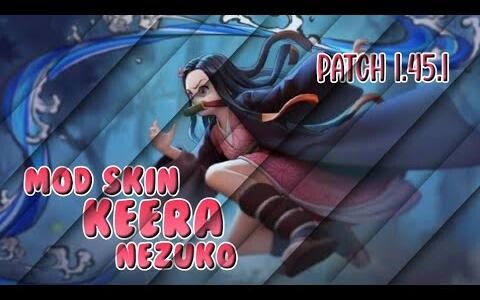 RoV MOD Skin Keera Nezuko Demon Slayer มอดสกินคีร่า เนซึโกะ Patch 1451