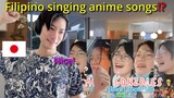 JAPANESE VOCAL COACH REACTION / Mona Gonzales (Filipina) - Anime Songs (Compilation) [Part 2]