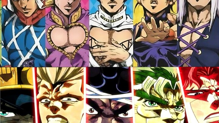 Stardust Crusaders (không dừng thời gian) VS Golden Wind Yangko Troupe (không có Requiem), đội nào s