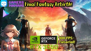 Tutorial Smooth Main Final Fantasy 7 Rebirth