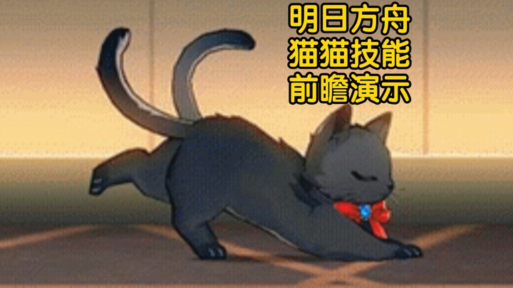 [Arknights] Haki the Cat 🐱—Skill Preview Demo!! Haki the Cat says, “Where are you looking, Doctor? D