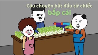 GẤU HÀI HƯỚC: Câu chuyện bắt đầu bằng chiếc bắp cải #gauhaihuoc