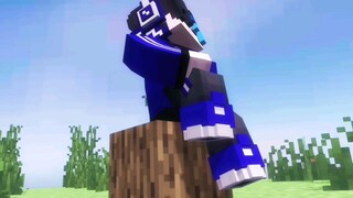 (Animasi Minecraft Minecraft) Produksi Prisma3d, latihan animasi