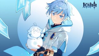 【原神/重云/KK】刚学废了做简单的动态壁纸，重云小可爱hiahiahia~