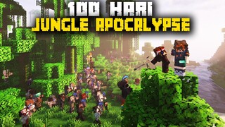 100 Hari Minecraft Jungle Apocalypse Hardcore