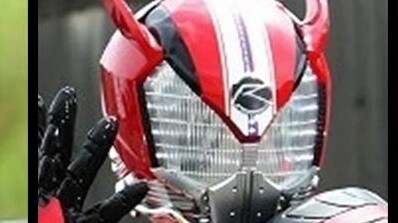 The coolest transformation? The biggest Kamen Rider? Falling from a high altitude, he transformed in