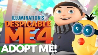 😱ADOPT ME NEW DESPICABLE ME 4 EVENT RELEASE!🔥👀NEW MINION PETS!  HUGE NEW UPDATE! ROBLOX