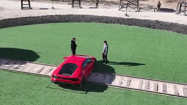 Stop This Train, Win a Lamborghini