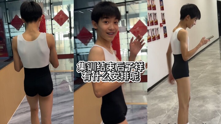A Dance-Training Day in the Life of a Male Dancer