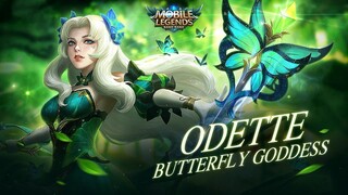 Mobile Legends: Bang Bang! Odette New Skin | Butterfly Goddess