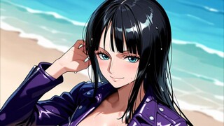 NICO ROBIN DAN DRAGON DIAM DIAM ANU