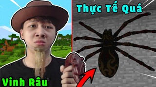 VINH SỢ TỚI MỨC MỌC RÂU KHI CHƠI BẢN THỰC TẾ MINECRAFT SIÊU SIÊU BỰA* CƯỜI KHÔNG NHẶT ĐƯỢC MỒM 🤣