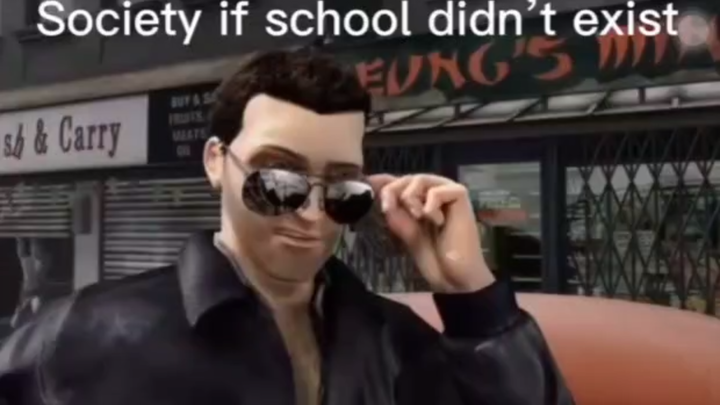 【每日meme#66】Schools are baaaaaaad😡