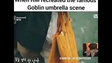 when RM recreated the famous Goblin umbrella scene # Rm's version ❤❤