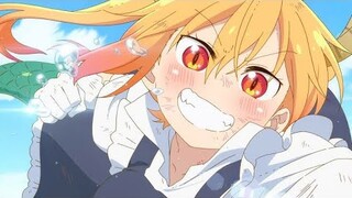 Maid Dragon S melhores momentos dublado 🇧🇷