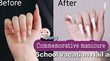 【Funny finger dance】Commemorative holiday nails