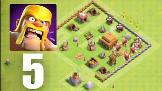 Clash of Clans Part 5 : Town Hall 3  & Updating Up (Android/iOS Gameplay Walkthrough)