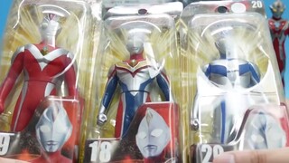 (Lao Ai Production) 1229 ใช้เงินจำนวนมากเพื่อรวบรวมซอฟท์ไวนิลรุ่นพิเศษ Ultraman 2009 No. 1-40 ของ Ba