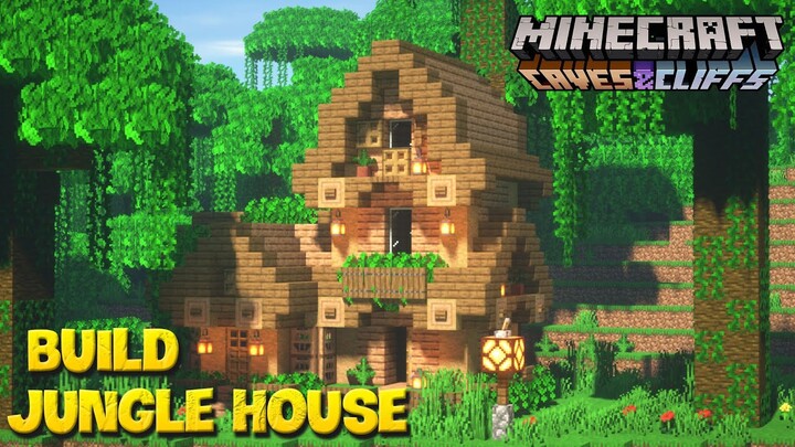 Xây Nhà Trong Rừng - How To Build a Jungle House in Minecraft