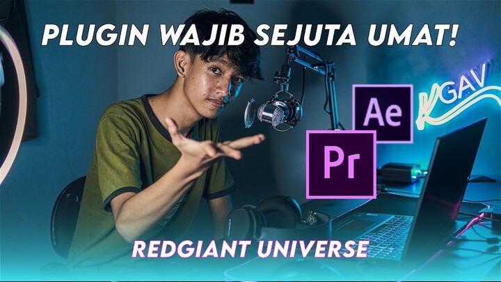 PLUGIN WAJIB PR DAN AE! | REDGIANT UNIVERSE , INSTALL TUTORIAL (LINK IN DESCRIPTION)  GAVTUTORIAL #3