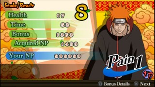 Pain vs Team pain 🔥🔥😎 game Naruto ultimate ninja heroes 5