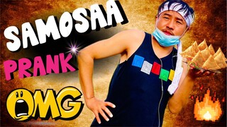nepali prank | samosaa/समोसा prank | alish rai new prank | funny/comedy prank | epic reaction 2023 |