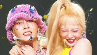 金泫雅 & 金晓钟《PING PONG》210919 人气歌谣 打歌舞台