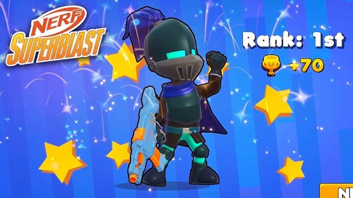 NERF Superblast - Dark Knight Costume Unlocked