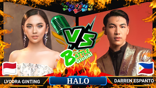 HALO - Lyodra Ginting (INDONESIA) VS. Darren Espanto (PHILIPPINES) | GLOBAL BATTLE