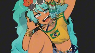 带火全世界初音国家二创的巴西初音走了