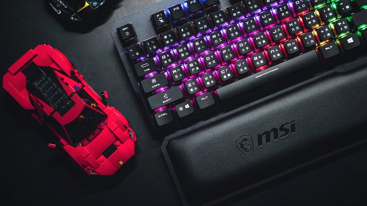 【Jing】Ryzen nhẹ nhất với switch cơ học tự chế! Đánh giá mở hộp bàn phím cơ MSI GK71 SONIC