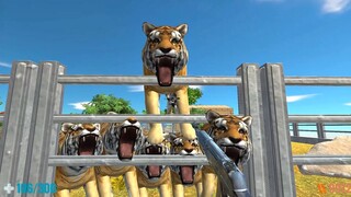 Survive in Zoo with Vicious Animals. Animal Revolt Battle Simulator