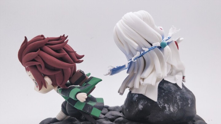 【Ultra-light clay】Breath of water·Shape of Wu·The kind rain of the dry sky——It’s the gentle Tanjiro